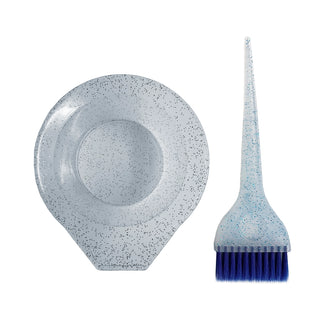 SALON & CO Glitter Tint Bowl & Brush Set