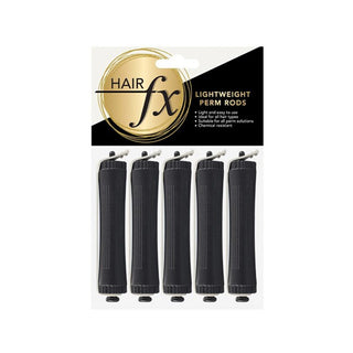 HAIR FX Perm Rods Large Black 5pc