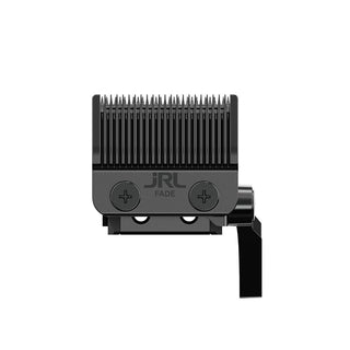 Black hair clipper comb with 'JRL' branding on a white background