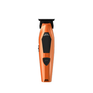 Orange and black hair trimmer with 'JRL' branding on a white background