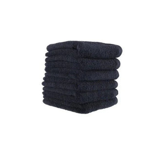 LT Anti-Bacterial Barber Towel Black 10pc