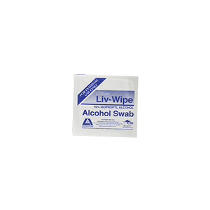 LIVINGSTONE Mini Alchohol Swab Single