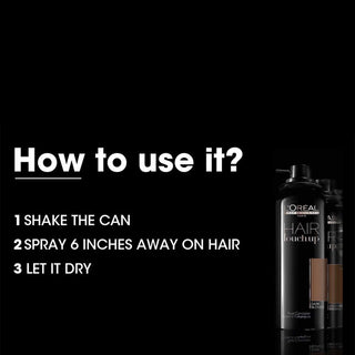 L'OREAL Hair Touch Up Mahogany Brown 75ml