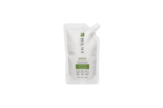 Biolage Strength Recharge shampoo bottle on a white background
