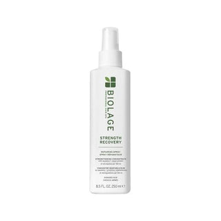 BIOLAGE Strength Recovery spray bottle on a white background
