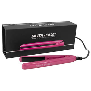 SILVER BULLET Mini Hair Straightener Pink