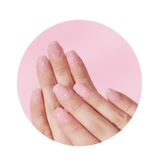 MITTY Press On Nails Original Pink