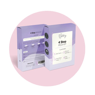 MITTY 4 Step Pedi Kit Lavender