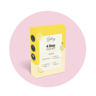 MITTY 4 Step Pedi Kit Lemon