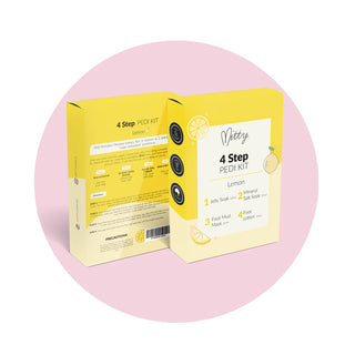 MITTY 4 Step Pedi Kit Lemon