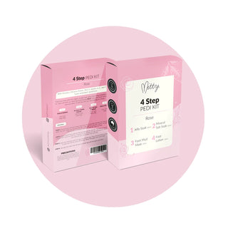 MITTY 4 Step Pedi Kit Rose