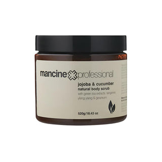 MANCINE Jojoba & Cucumber Natural Body Scrub 520ml