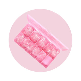 MITTY Soft Gel Nail Tips Coffin Medium 500pc