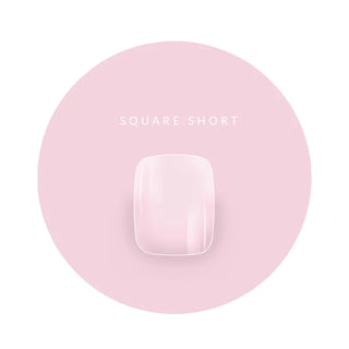 MITTY Soft Gel Nail Tips Square Short 550pc