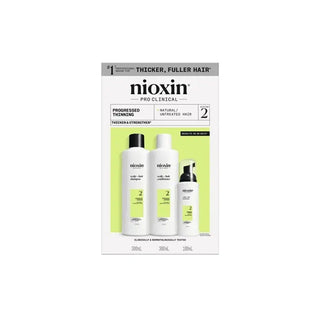 Nioxin hair care product set packaging on a white background