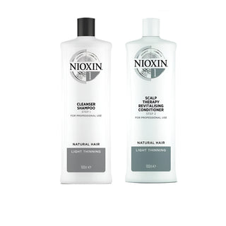 NIOXIN System 1 1L Duo Pack