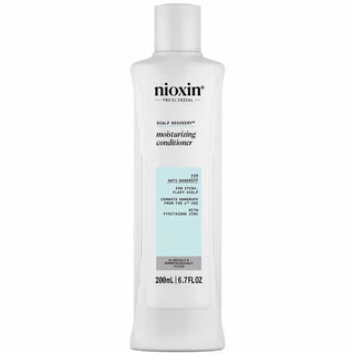 Nioxin moisturizing conditioner bottle on a white background