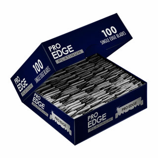 PRO EDGE Platinum Single Edge Razor Blades 100pk