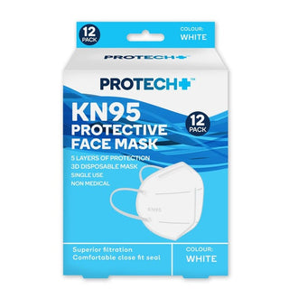 PROTECH+ KN95 Protective Face Mask