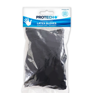 PROTECH+ Latex Reusable Gloves 3 Pairs