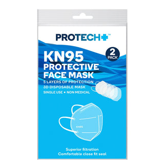 PROTECH+ KN95 Protective Face Mask