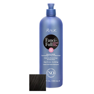 FANCIFUL Temporary Hair Colour Rinse #12 Black Rage 450ml