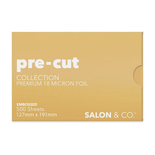 SALON & CO Pre Cut Foil 500 Sheets