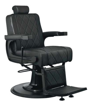 SALON & CO Black Hex Barber Chair