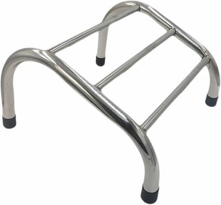 SALON & CO Foot Stool Chrome
