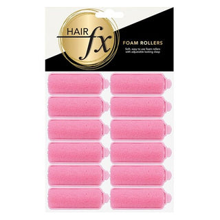 HAIR FX Small Foam Rollers 12pc