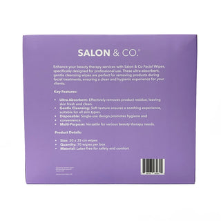 SALON & CO Beauty Wipes 70pc