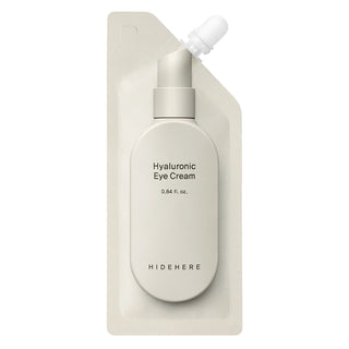 Hyaluronic Eye Cream bottle with pump on a white background