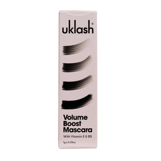 Uklash Volume Boost Mascara box on a white background