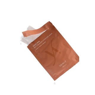 VANT skincare mask packaging on a white background