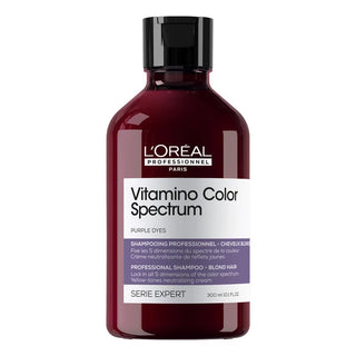 L'Oreal Vitamino Color Spectrum shampoo bottle on a white background