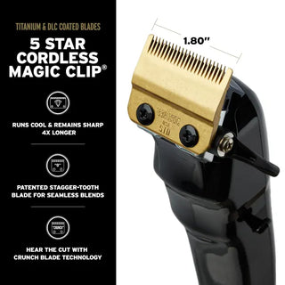 WAHL Cordless Black Magic Clip & Detailer Li Combo