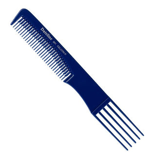 DATELINE Professional Blue Celcon 301 Plastic Teasing and Lifter Comb