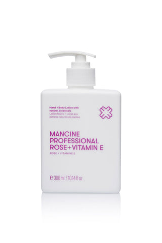 MANCINE Rose & Vitamin E Hand & Body Lotion 300ml