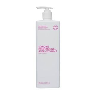 MANCINE Rose & Vitamin E Hand & Body Lotion 1L