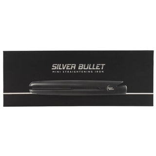 SILVER BULLET Mini Hair Straightener Black