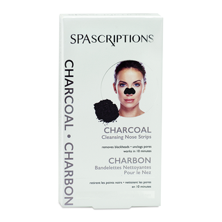 SPASCRIPTIONS Charcoal Cleansing Nose Strips 8pc