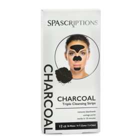 SPASCRIPTIONS Charcoal Triple Cleansing Strips 12pc